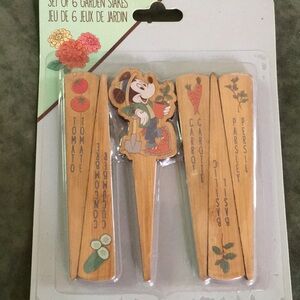 Garden Stakes Set with Mickey Mouse